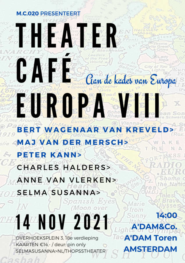Theatercafé Europa VIII | A’DAM&Co.| 14 nov 2021